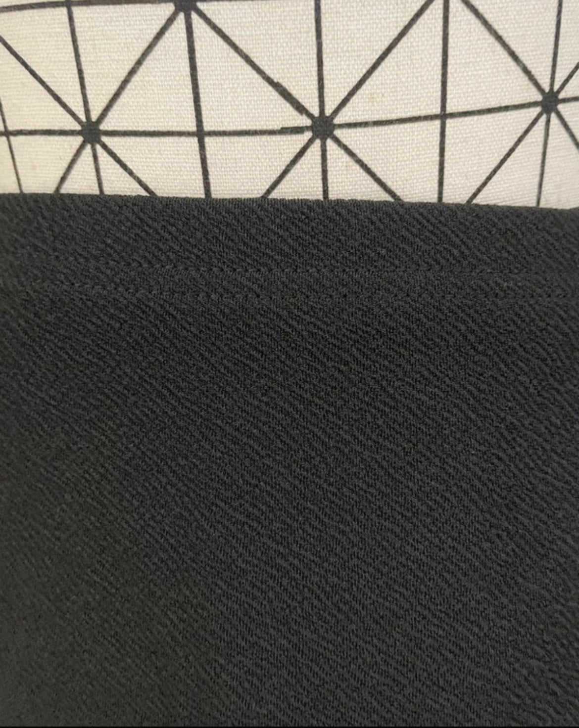 💖 jupe noire fendue grande taille 56 taille haute coupe droite chic élégante tendance 💖