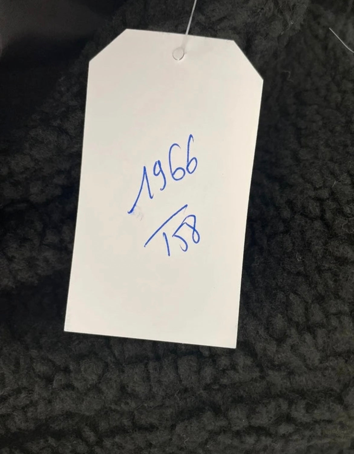 💖 manteau long noir très épais effet mouton pilou chaud grande taille 58 oversize tendance 💖